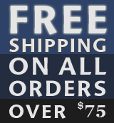 Free shipping on all orders over $75